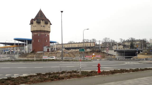 Wasserturm Stettiner Straße/Wieza cisnien ul. Szczecinska 24.01.2020