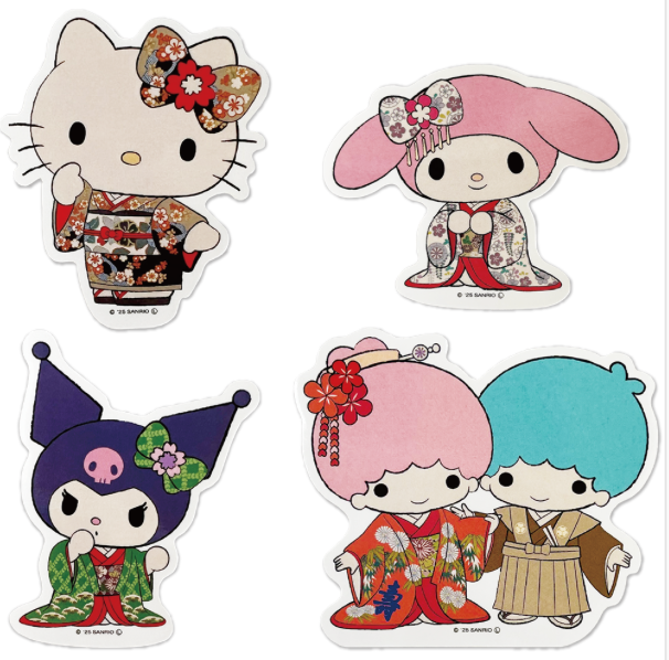 特別展　江戸大奥　サンリオSanrio マスコットキーホルダー　3種 SET 美術館のグッズ】「江戸☆大奥」（東京国立博物館）で見つけた、編集部