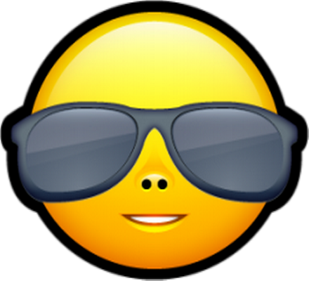 smiley rond - émoji - émoticônes - smiley émoticône émoji cartoon clipart illustration - artémotic