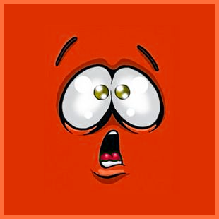 smiley carré - émoji - émoticônes - smiley émoticône émoji cartoon clipart illustration - artémotic