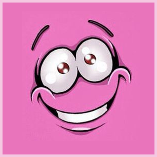 smiley carré - émoji - émoticônes - smiley émoticône émoji cartoon clipart illustration - artémotic