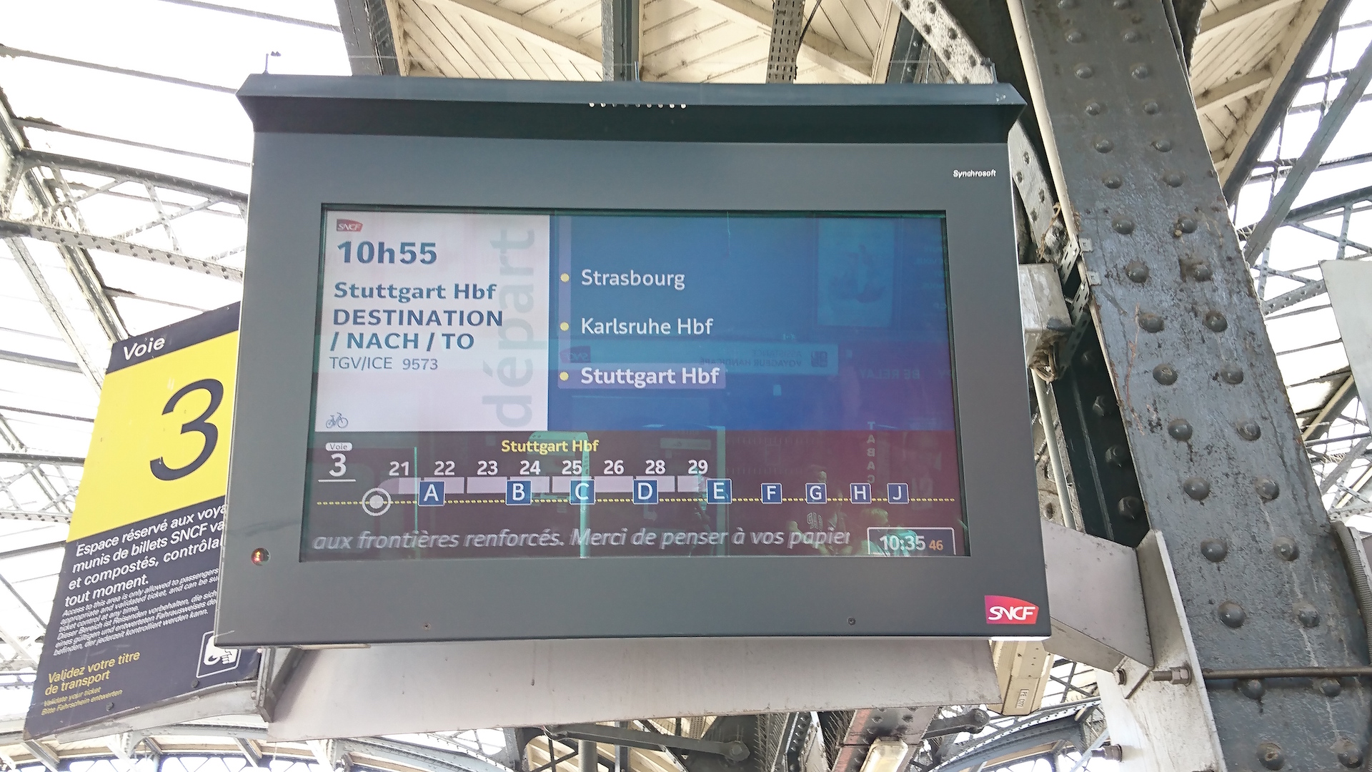 schon geht es wieder zurück nach Stuttgart :-(