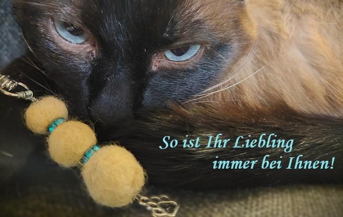 Armband aus Katzenhaar, Hundehaar, Kaninchenhaar