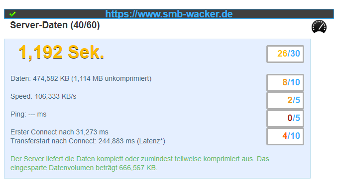 Wie schnell lädt Ihre Webseite?