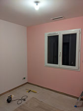 Peinture intérieure à Nissan-lez-Enserune réalisée par Peinture Audiffren, peintre en bâtiment local, pour des finitions soignées et professionnelles.