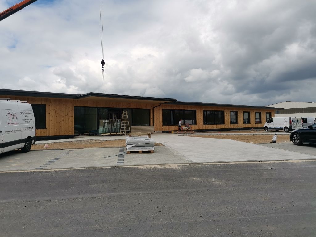 Neubau Bürogebäude Binderholz Baruth
