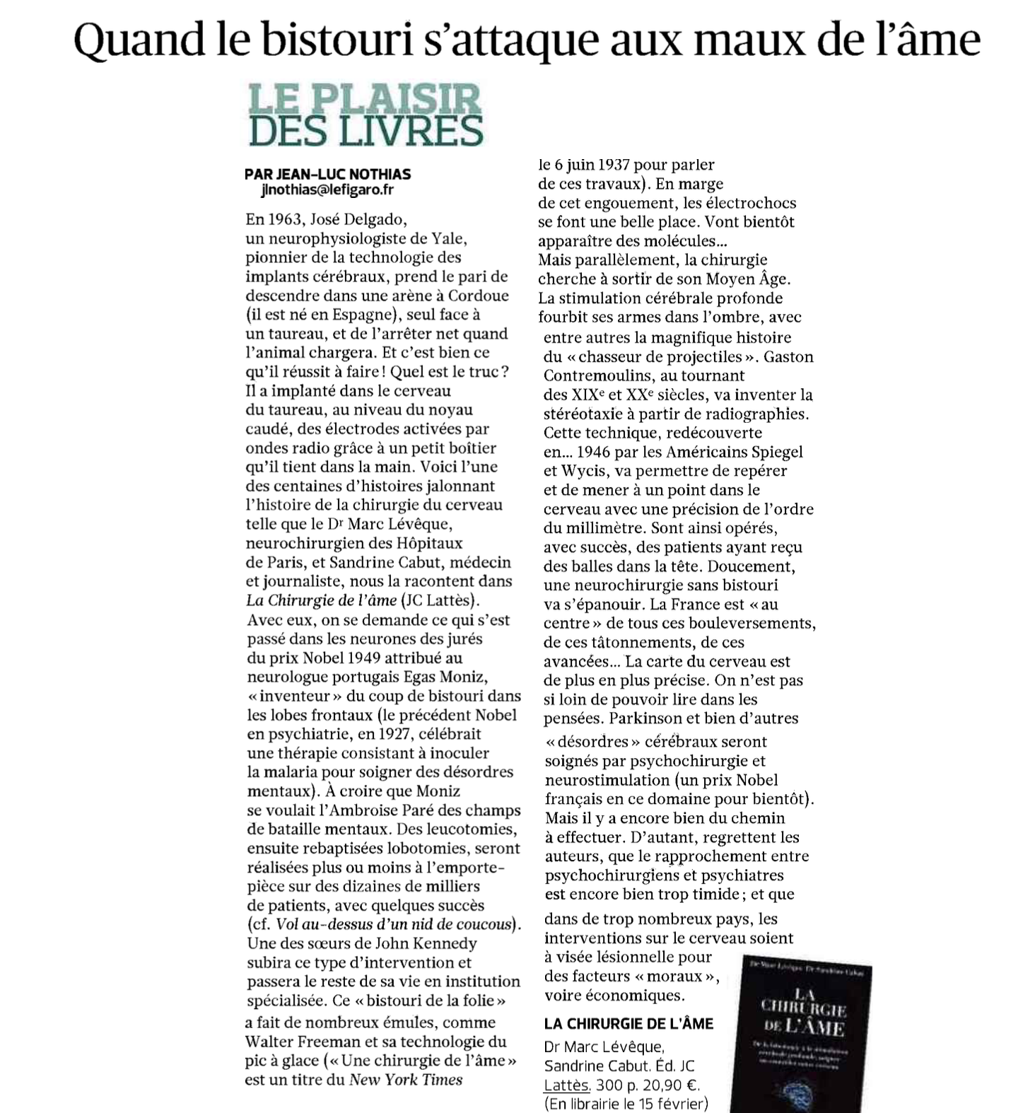 Le Figaro - 6 février 2017