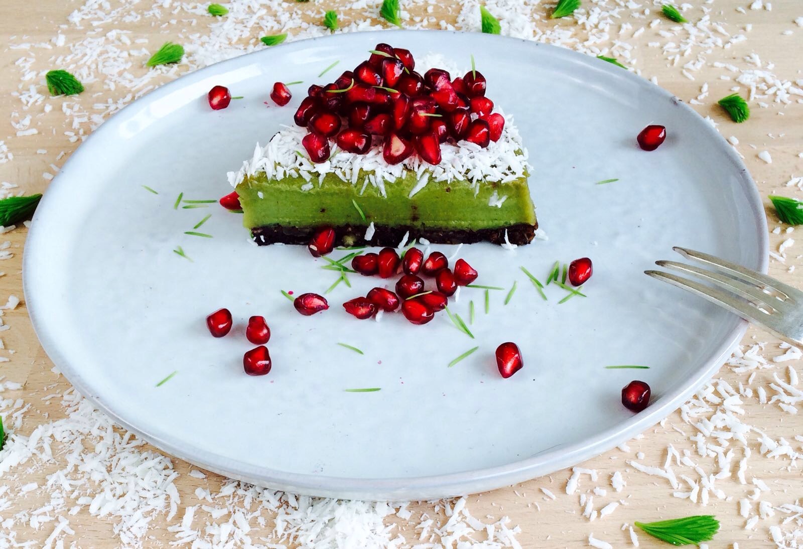 Nüsse - Avocado - Kokos - Granatapfel