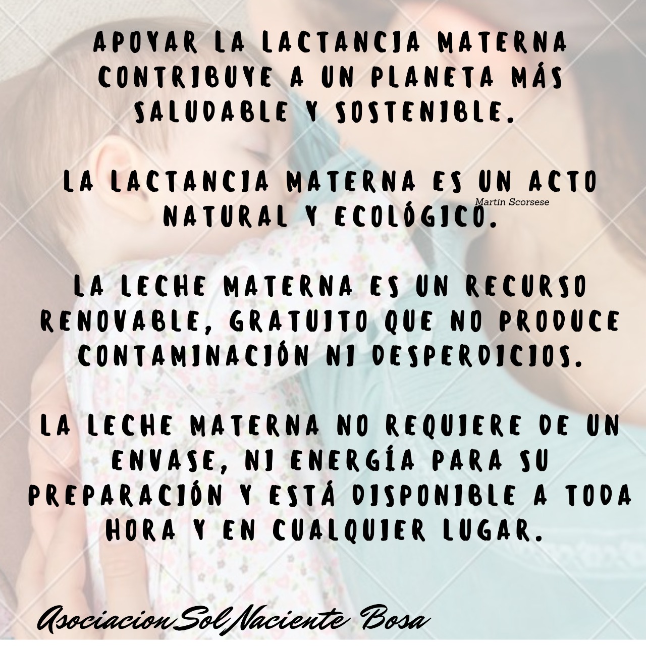 Lactancia Materna Y Cuidado Del Planeta Pagina Web De Lactanciamaternaasnb