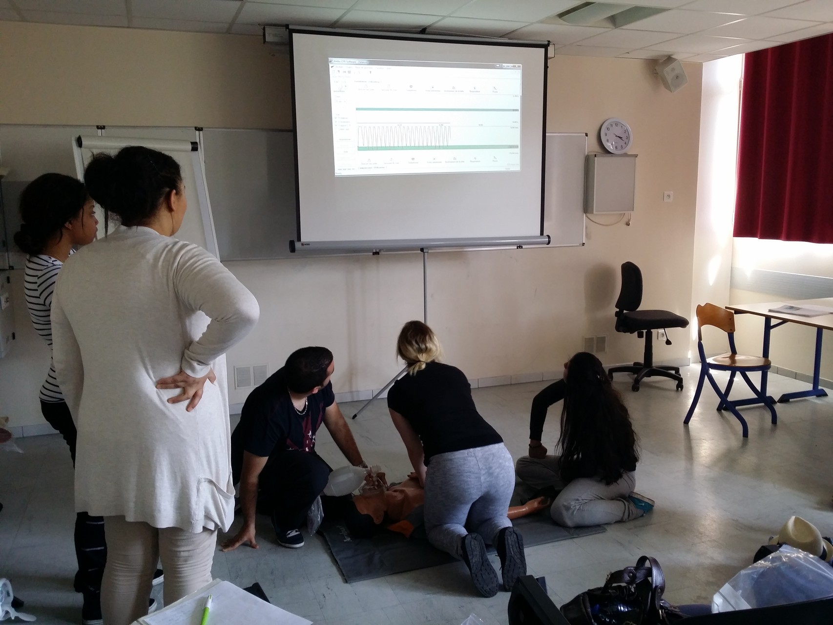 Formation pour des futurs infirmiers