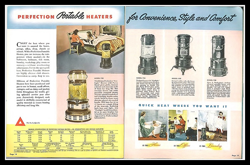 CATALOGS & IDENTIFICATION perfectionheaters