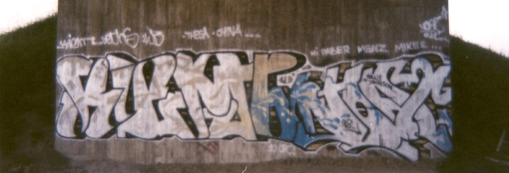 PAT23 "Kiem6" & Noac - Team Graffiti Kunst Leipzig 1998