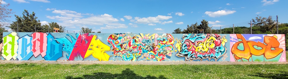PAT23 & FRAEN LFE-Team - Graffiti Kunst Leipzig 2024