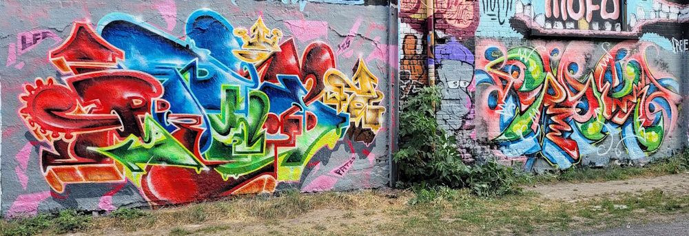 PAT23 & FRAEN LFE-Team - Graffiti Kunst Leipzig 2025