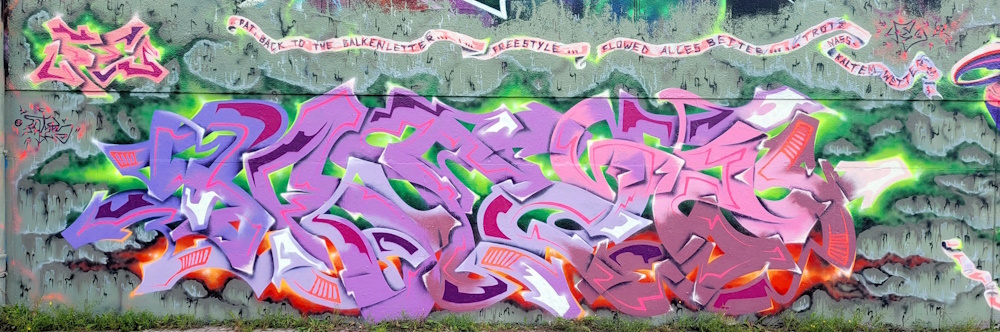 PAT23 Piece - Graffiti Kunst - Leipzig 2022