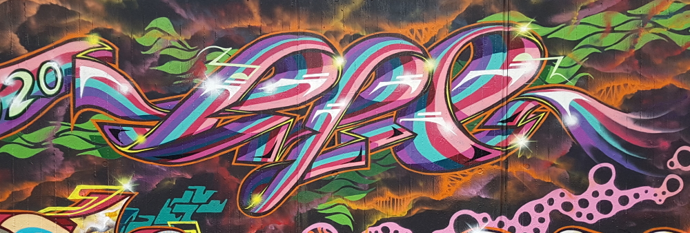 PAT23 "LFE" Piece - Graffiti Kunst Leipzig 2020