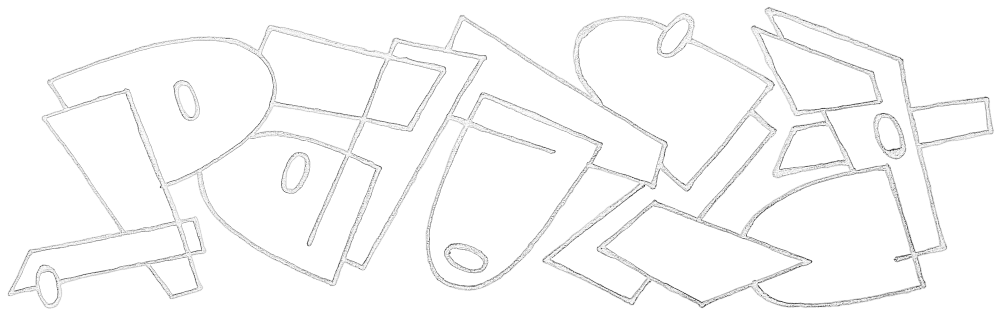 PAT23 - Bleistift/Fineliner Sketch Graffiti Kunst Leipzig