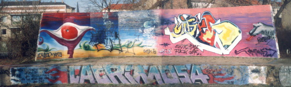 Enno Mine & PAT23 "Vibes" - Team Graffiti Kunst Leipzig 1999