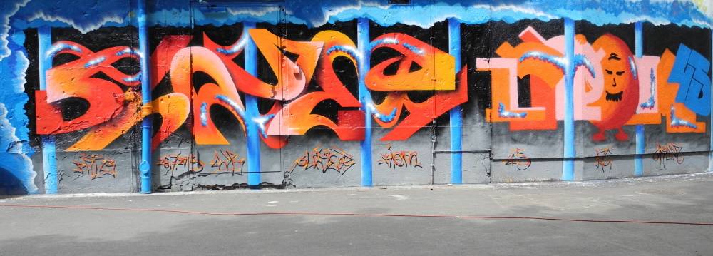 PAT23 "Slayer" & Crom - Team Graffiti Kunst Leipzig 2015