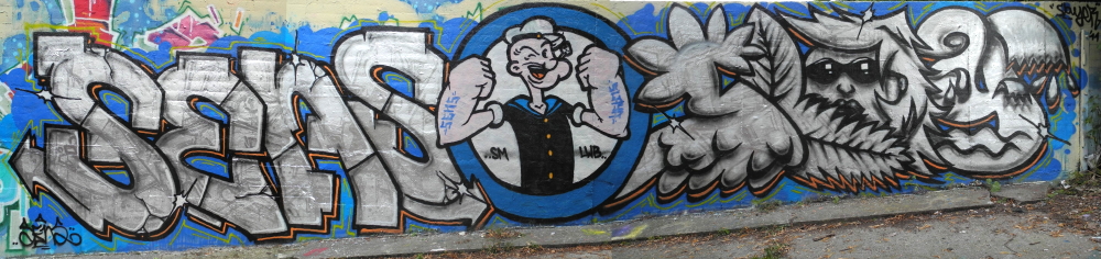 Sens & PAT23 "Slay" - Team Graffiti Kunst Leipzig 2011