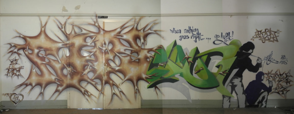 PAT23 "Paps" & Milan - Team Graffiti Kunst Leipzig 2011