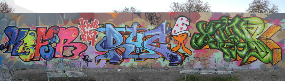 Kefir Rue & PAT23 "Kiem" - Team Graffiti Kunst Leipzig 2011