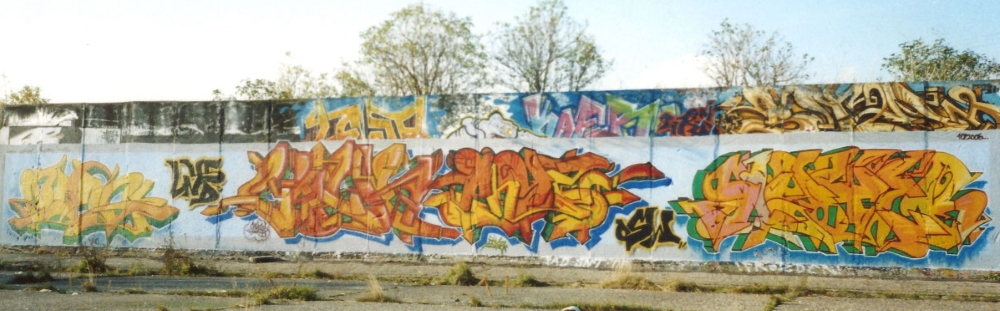 Noac Calk Phys & PAT23 "Slayer" - Team Graffiti Kunst Leipzig 2006