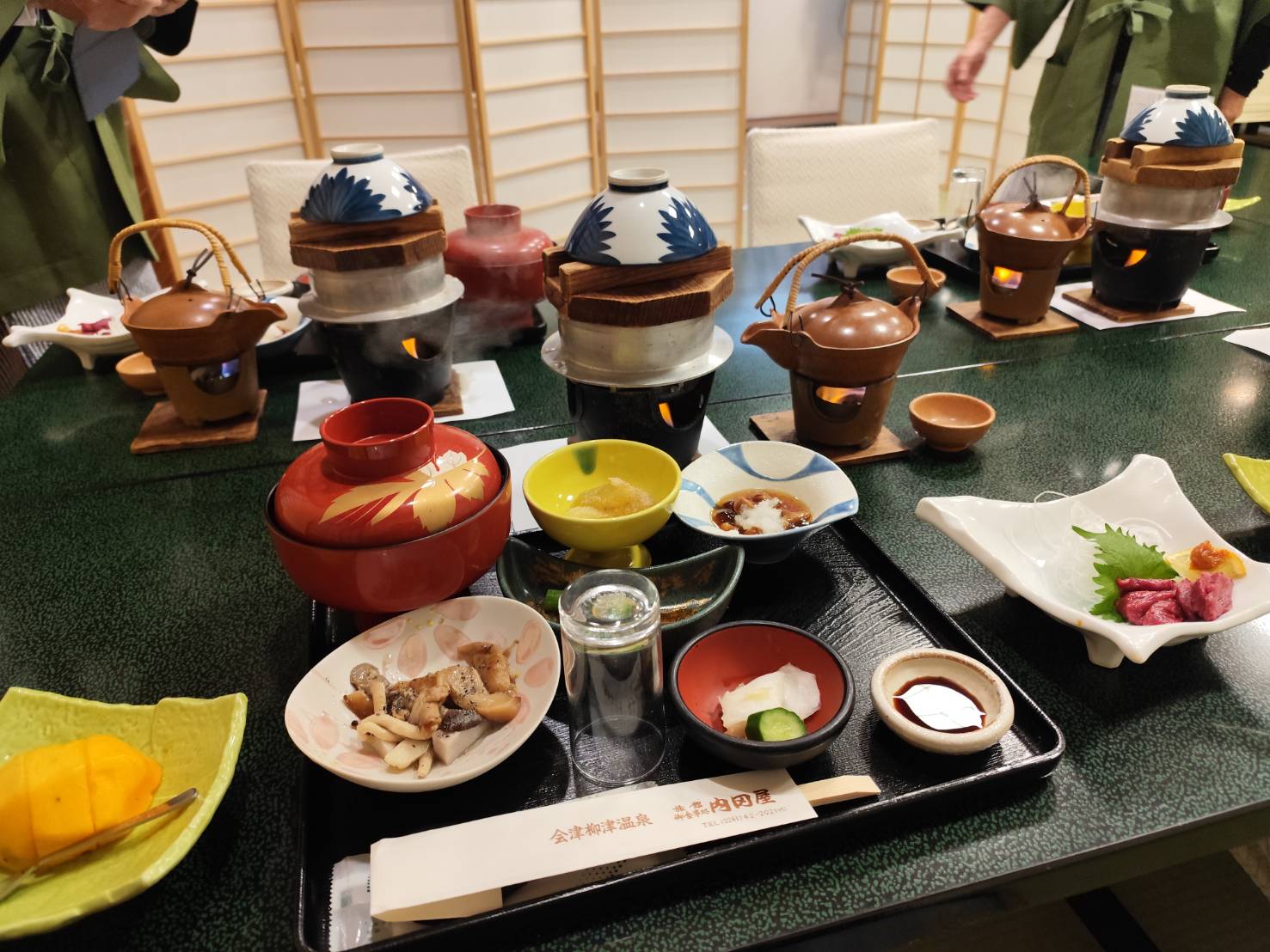 旅の宿「内田屋」にて。あたたかいおもてなしに感謝