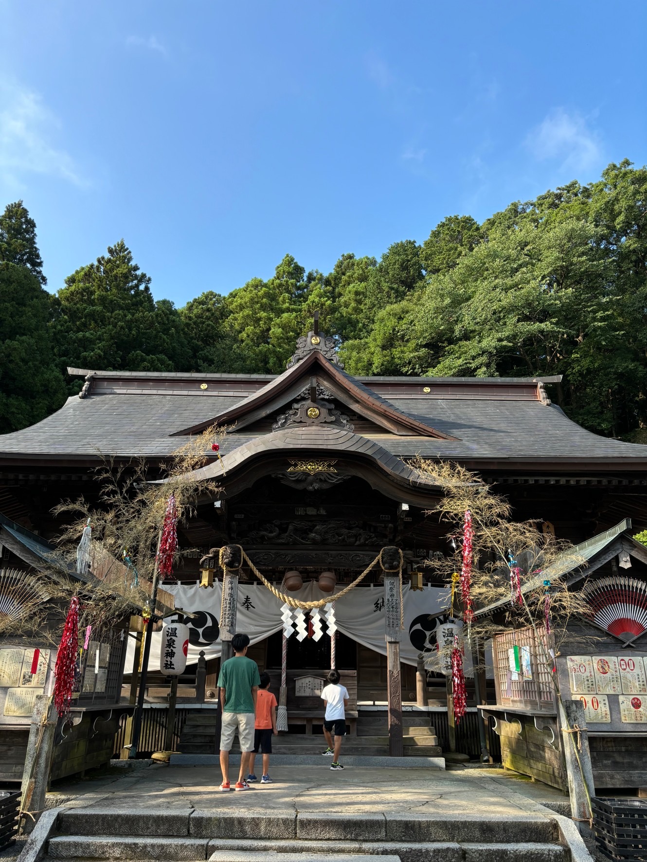 温泉神社:2024年8月（提供:井上）