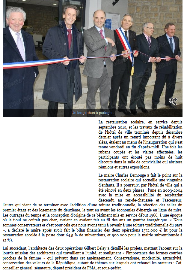 L'Est Républicain 20 février 2012