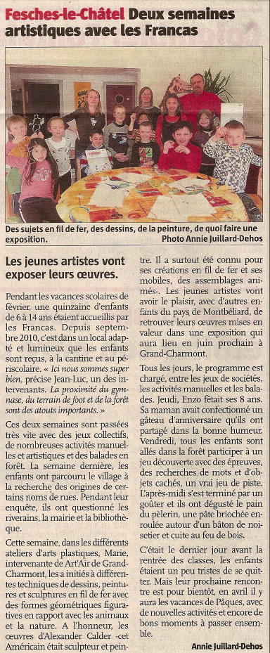 Le Pays 9 mars 2011