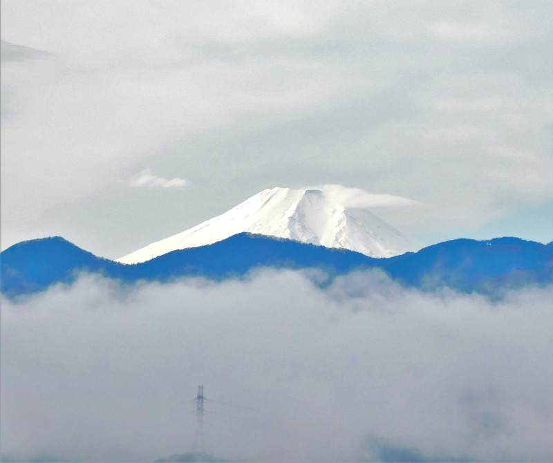 多峯主山からの富士山