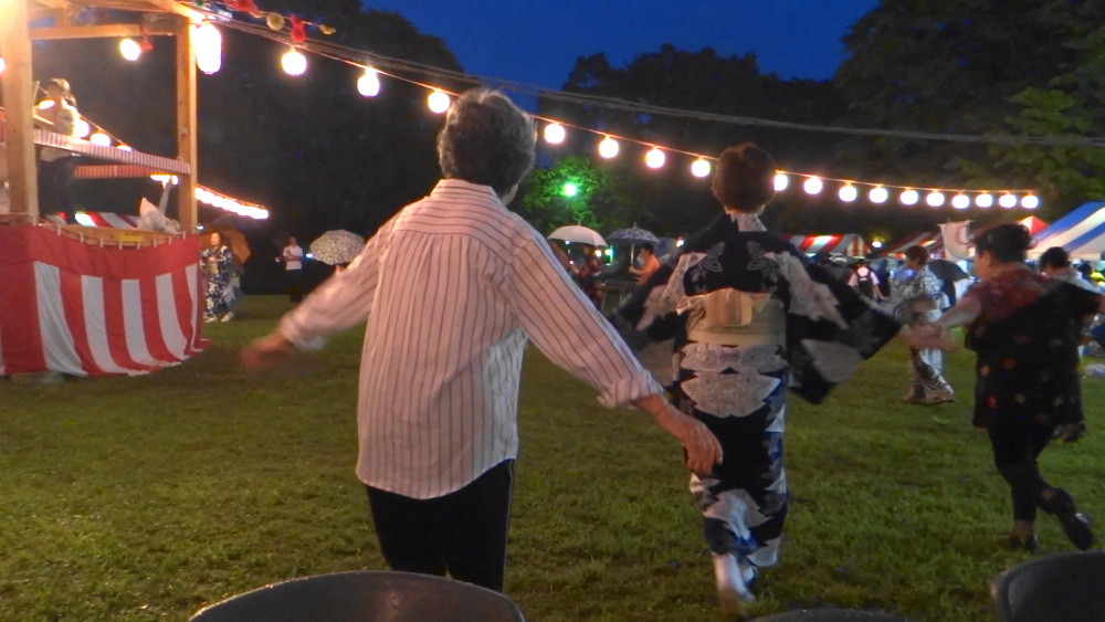 中央公園の夏祭り　