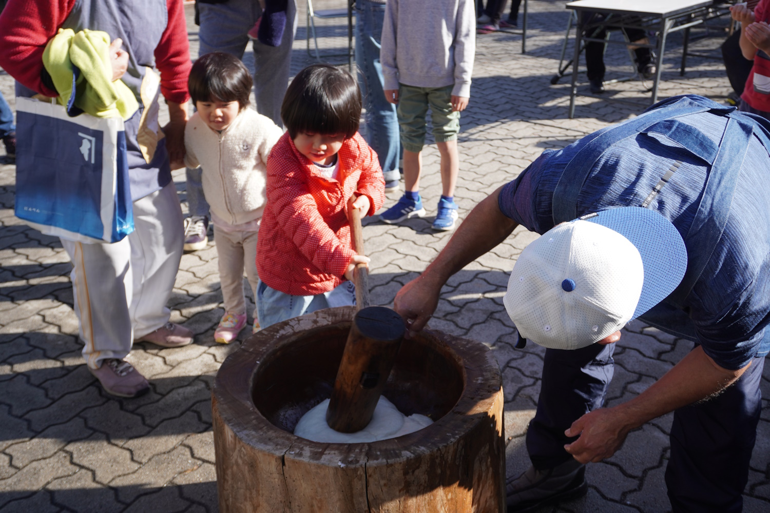 自治会餅つき2023年12月