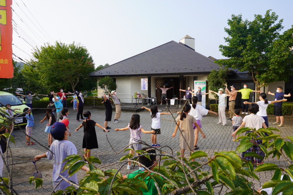 夏休みラジオ体操