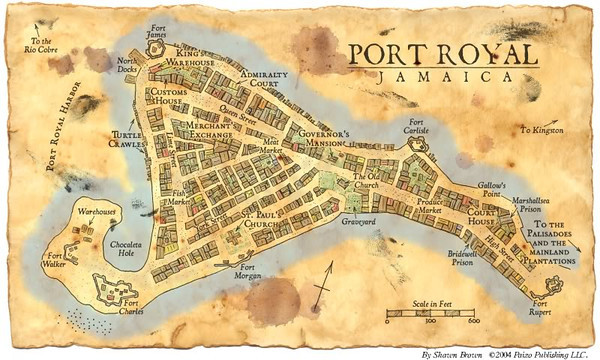 Was this what Port Royal had been before the earthquake?
