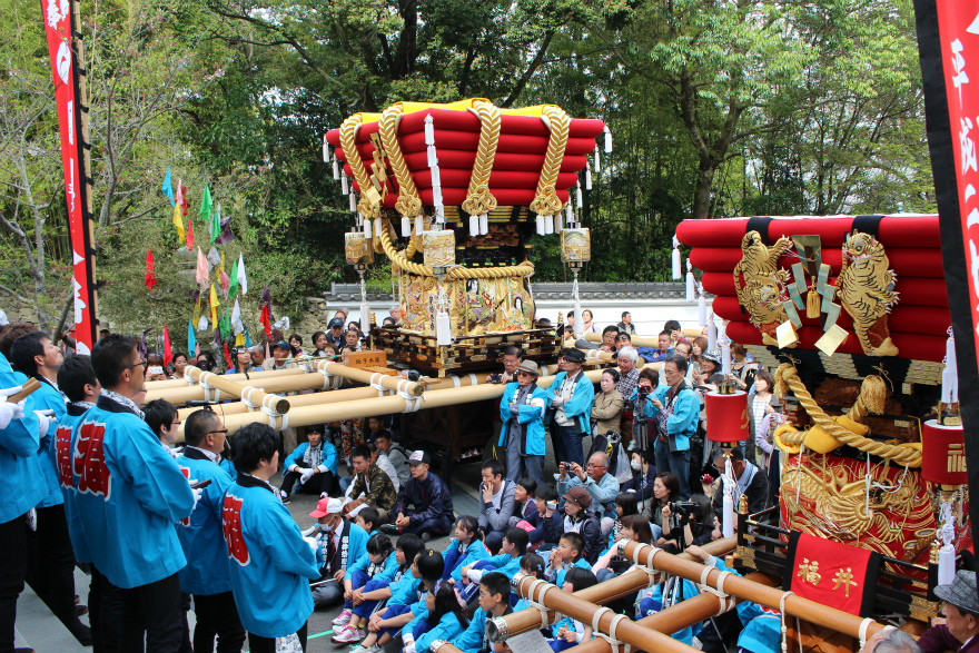 2016年 賀集八幡神社 春祭り（4月10日）