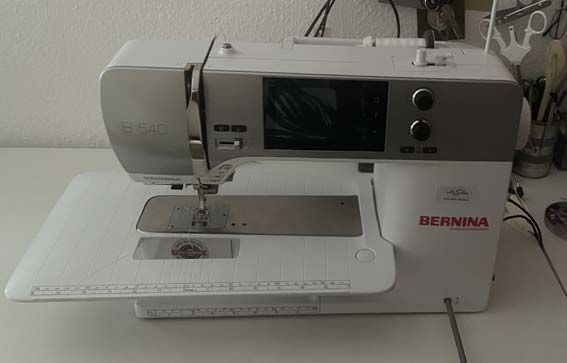 Neue Nähmaschine zieht ein