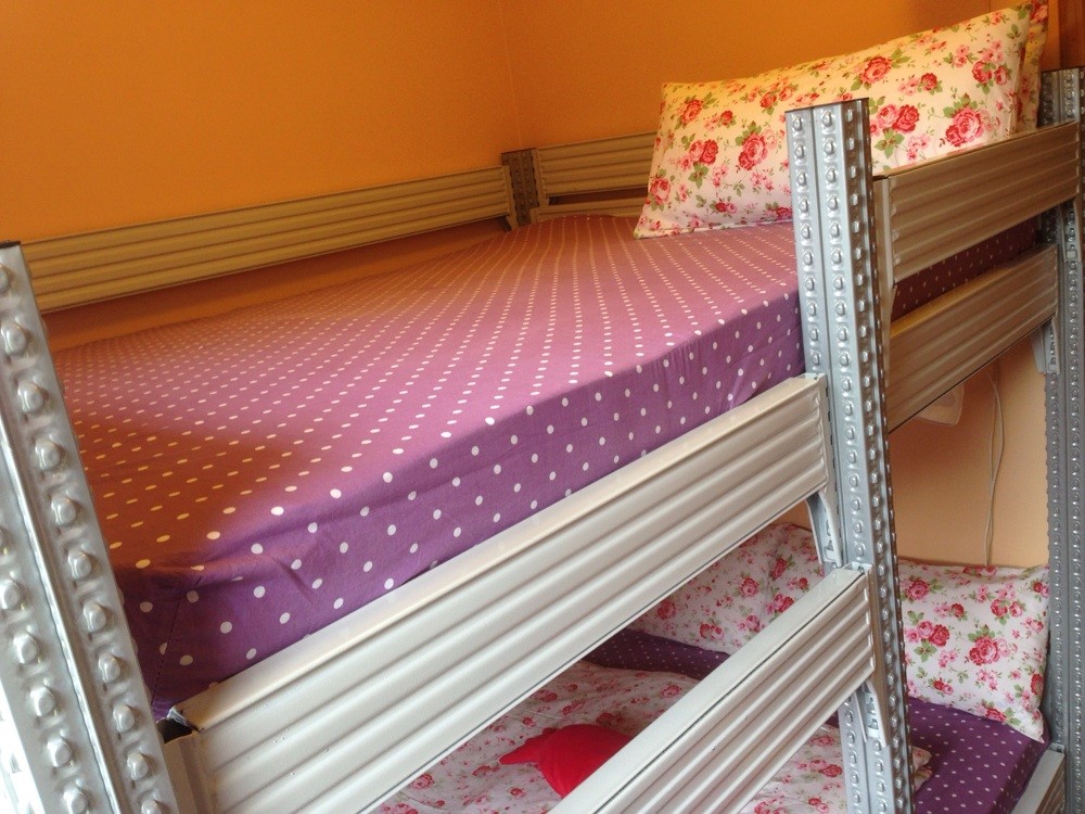 Designer-stockbett , mit viel Platz zum Chillen - 2x1400x2000 , Schlafzimmer 3 