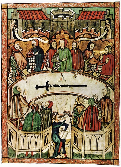 Femegericht um 1375 (Wikipedia)