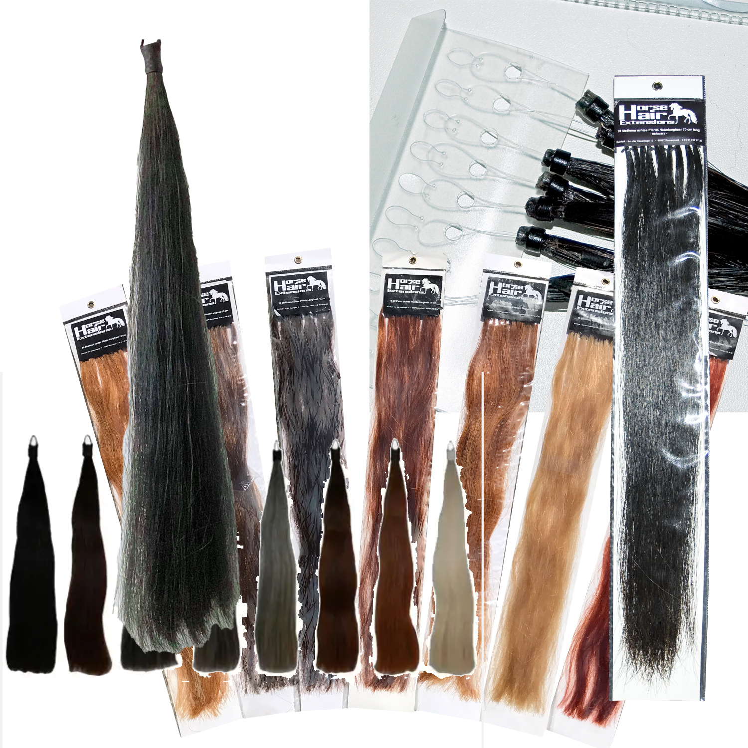 Schweifextensions oder Schweiftoupet?