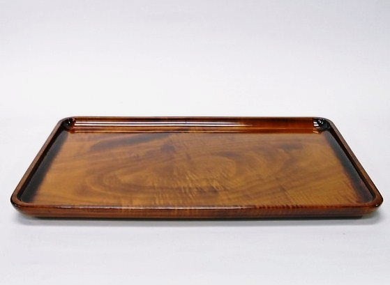 煎茶道具 桑長盆 煎茶盆 切手盆 時代箱付 MR3388B 2025年最新