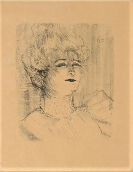 Marie-Louise Marsy par Henri de Toulouse-Lautrec