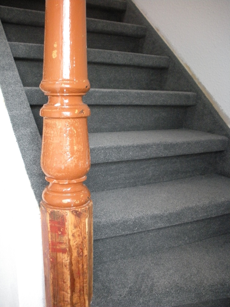 DG - Treppe bei der Fertigstellung