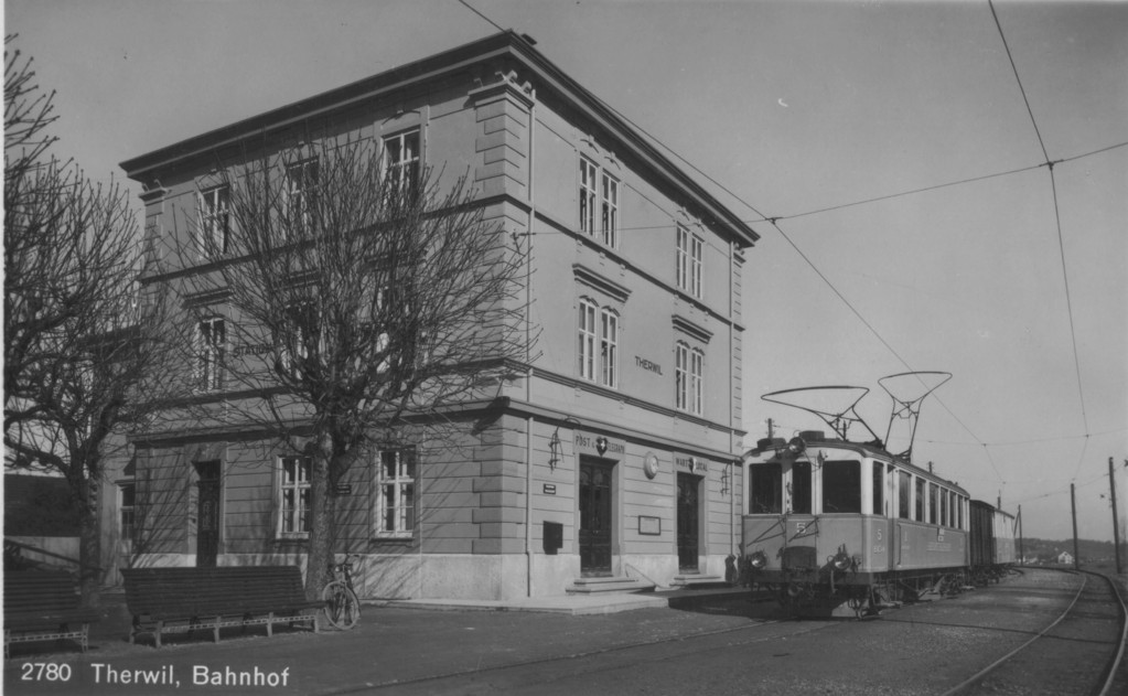 Der Bahnhof, um 1940