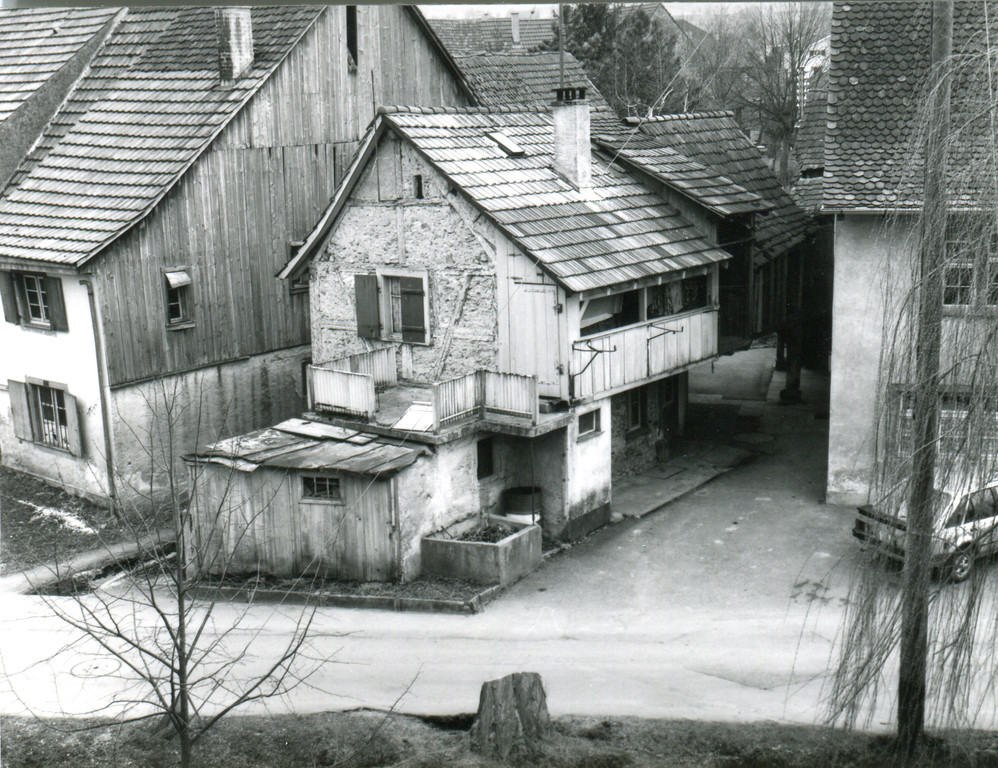 Taunerhaus am Mühleweg, um 1980