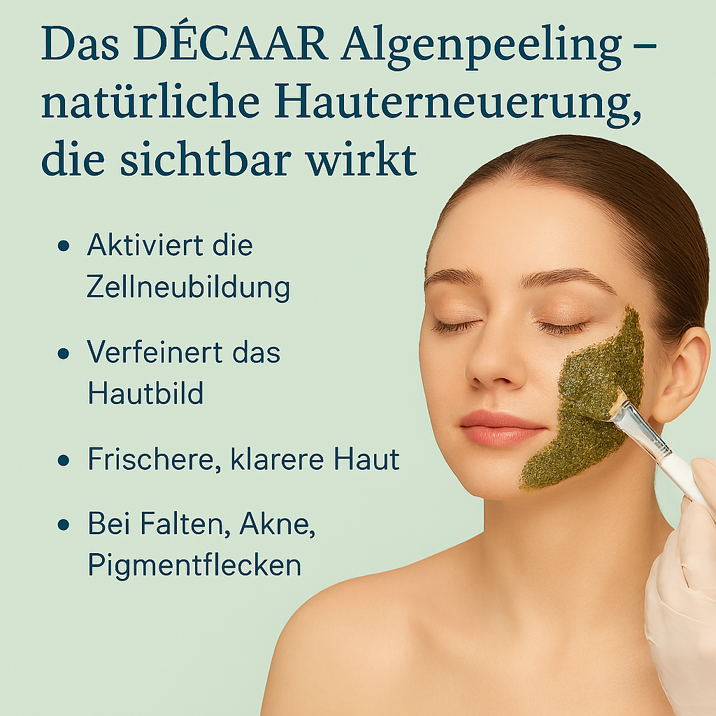 Algenpeeling – natürliche Hauterneuerung