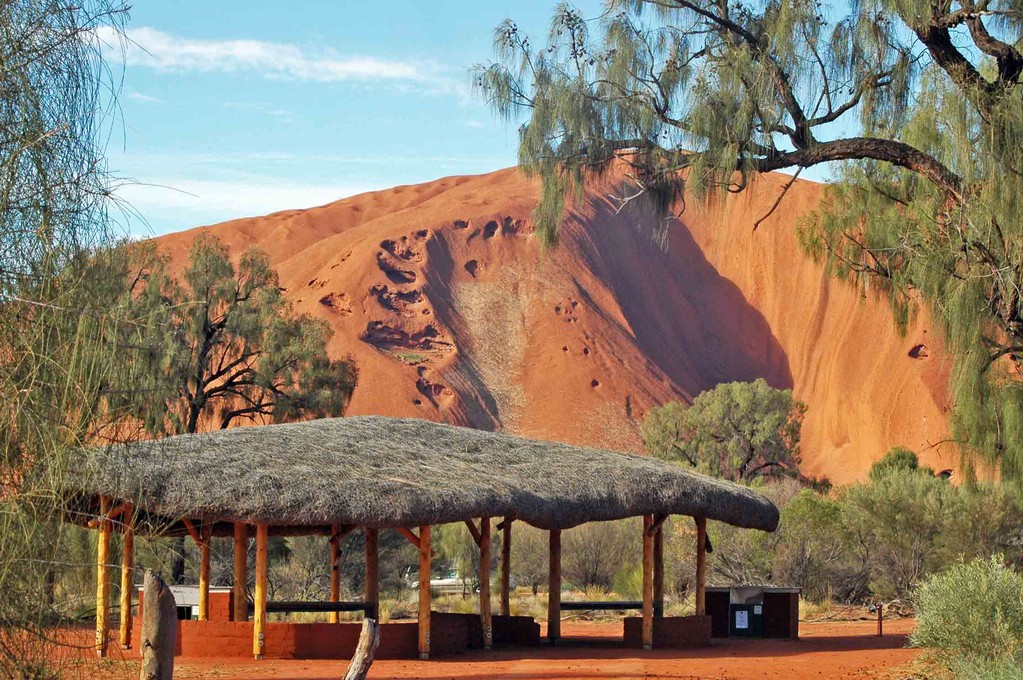 Uluru versant sud