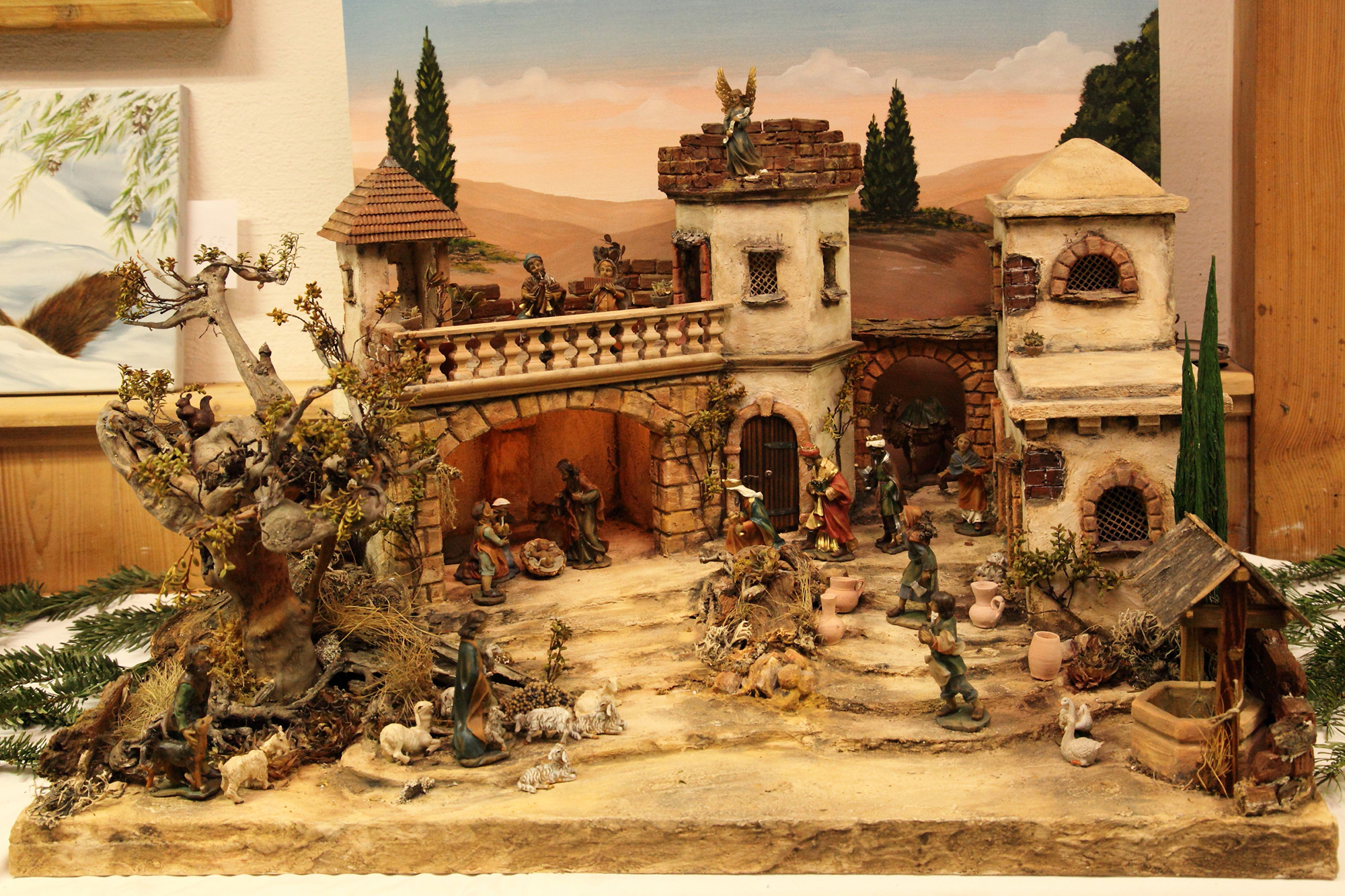 Nativity scene exhibition