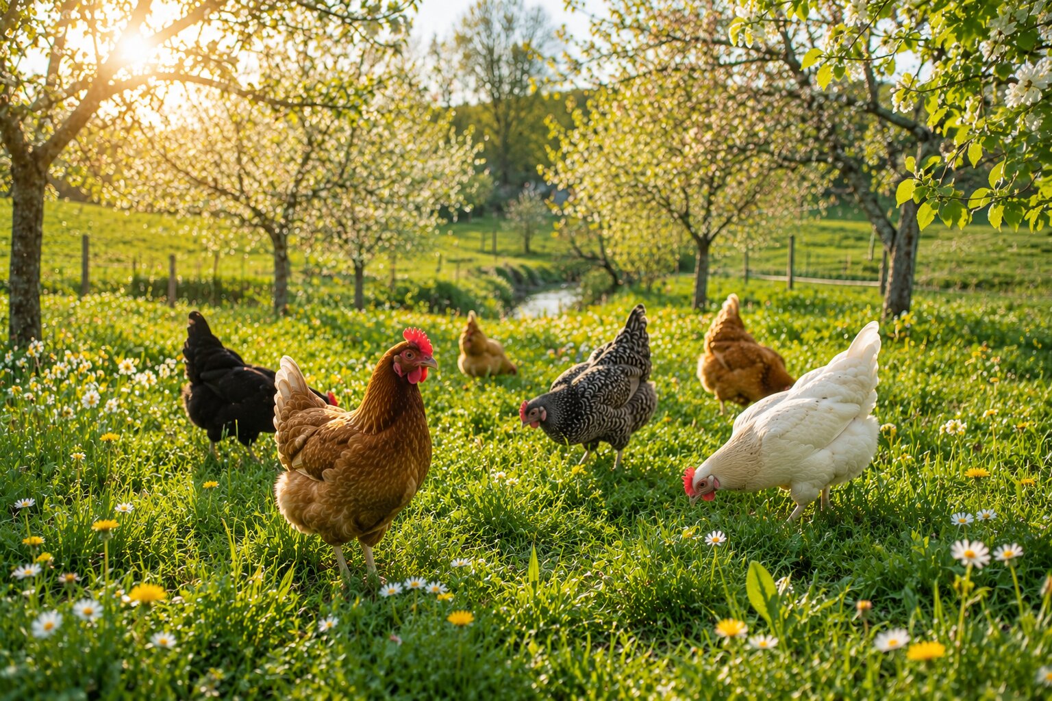 Die Mauser im Frühling - Was Hühnerhalter jetzt wissen sollten !